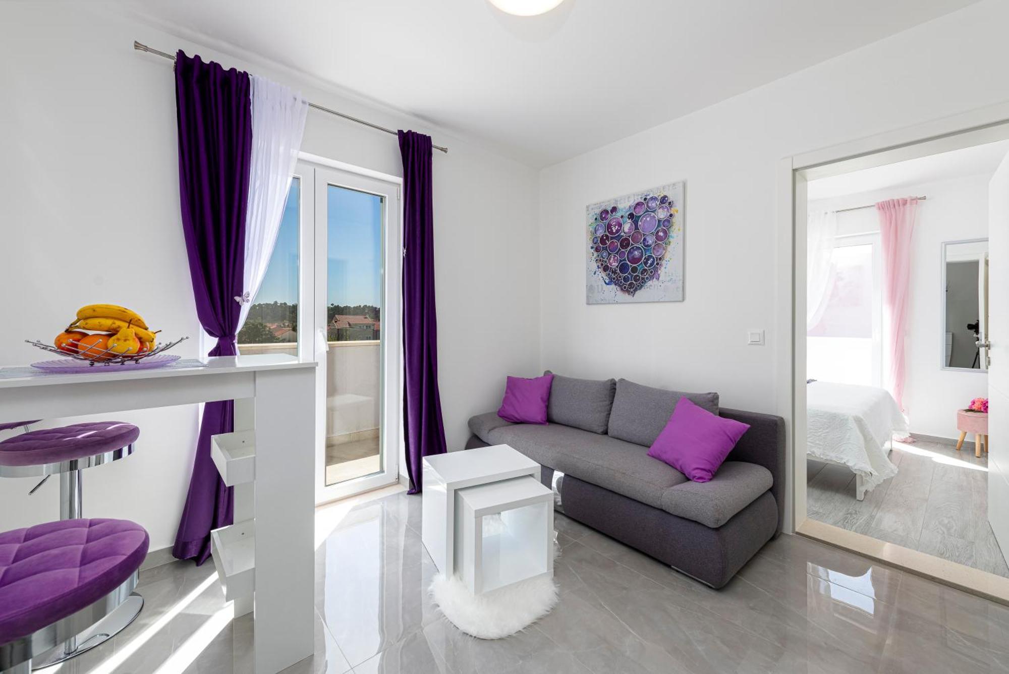 Apartments Lana Млини Экстерьер фото